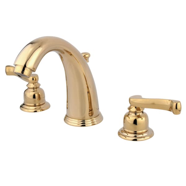 KB982FL Widespread Bathroom Faucet, Polished Brass